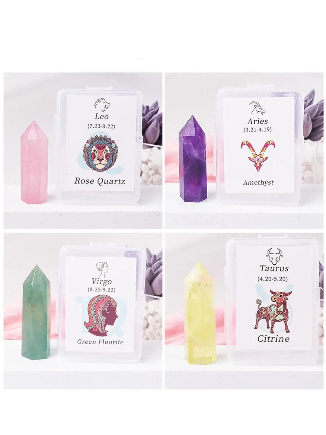 Sagittarius Crystal Point Tower Sagittarius / 1Pc Crystal + Quartz