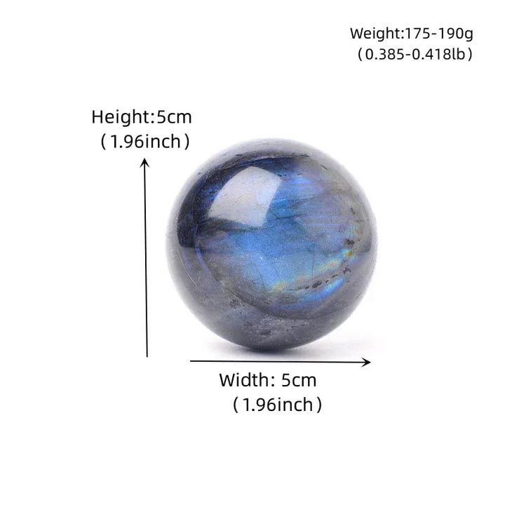 Sodalite Sphere Sodalite / 5cm Crystal + Quartz