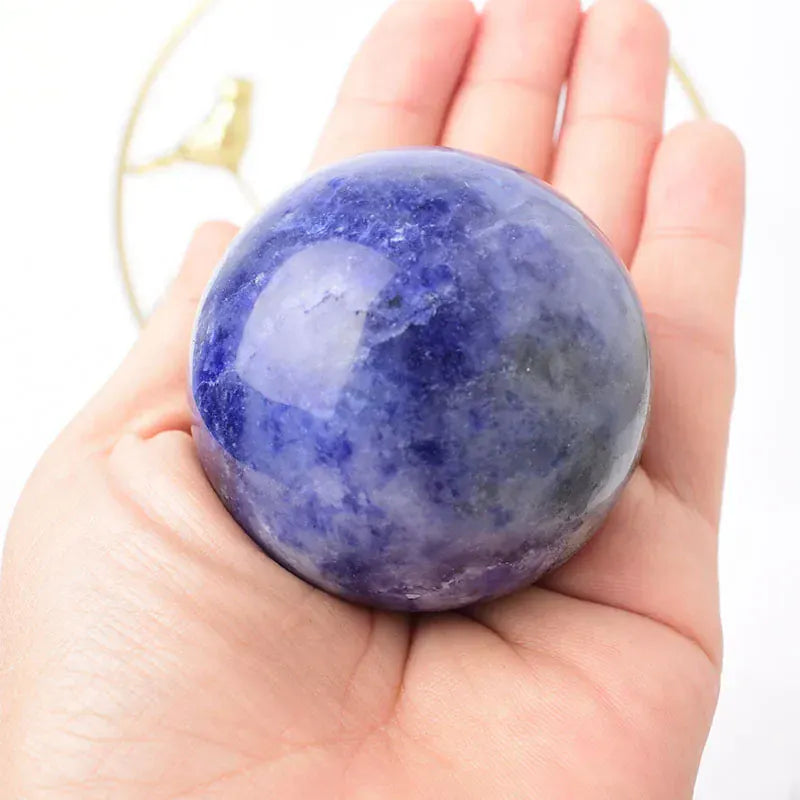 Sodalite Sphere Sodalite / 5cm Crystal + Quartz