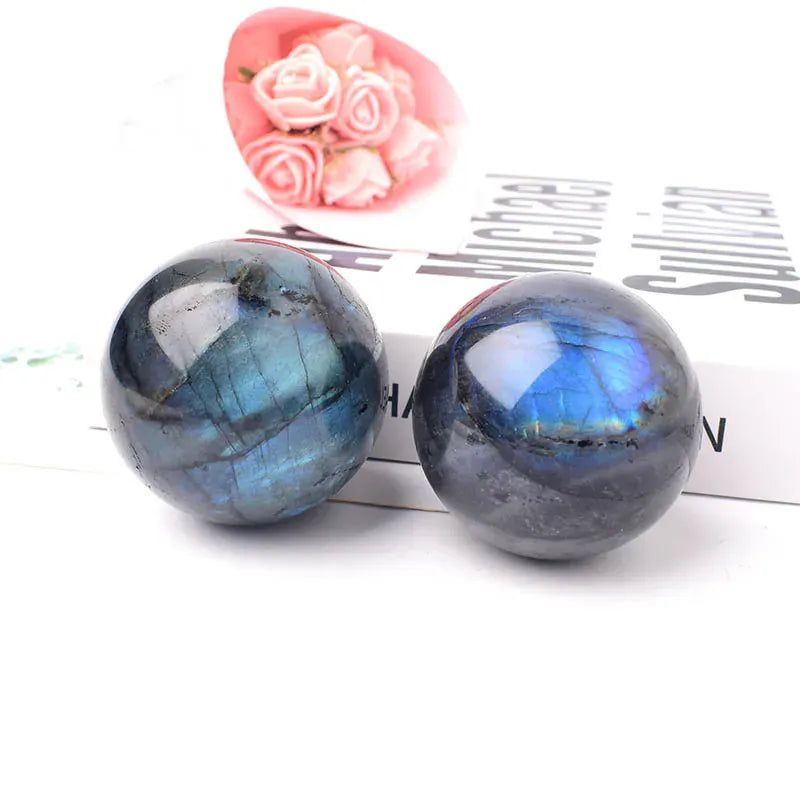 Sodalite Sphere Sodalite / 5cm Crystal + Quartz